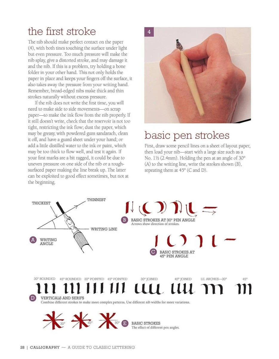 Fox Chapel Publishing - Calligraphy Rev.  2nd Edition-A Guide to Classic Lettering - Image 3