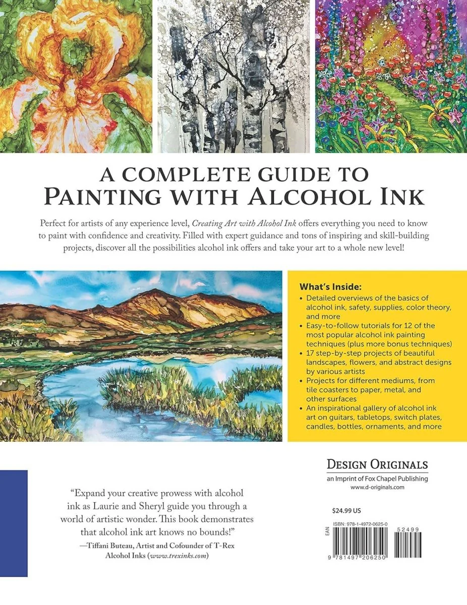 Fox Chapel Publishing - Creating Art with Alcohol Ink - Projects & Techniques - Image 2