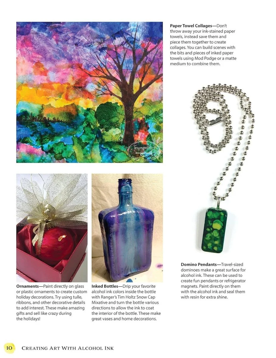 Fox Chapel Publishing - Creating Art with Alcohol Ink - Projects & Techniques - Image 3