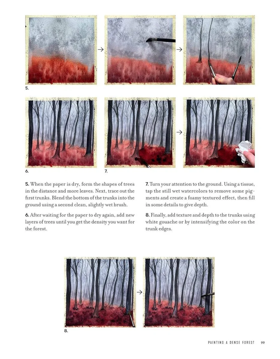 Fox Chapel Publishing - Discovering Watercolor  - 32 Skill Building Projects - Image 5