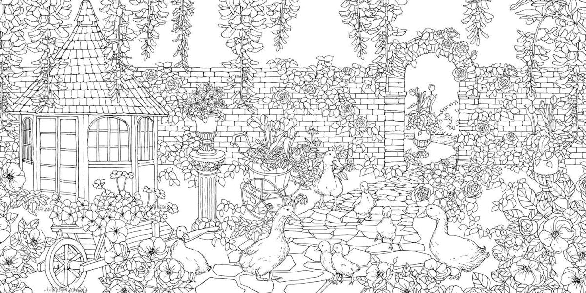 Fox Chapel Publishing - Garden of Fairytale Animals - A Curious Collection to Color - Image 3