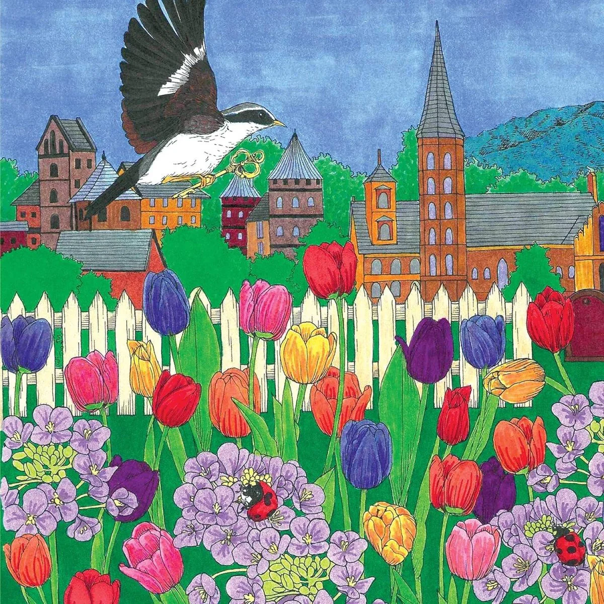 Fox Chapel Publishing - Garden of Fairytale Animals - A Curious Collection to Color - Image 4