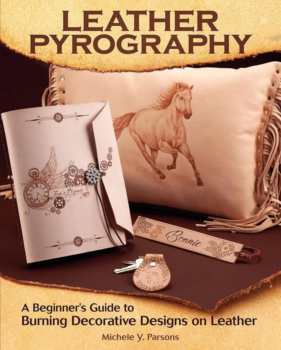 Fox Chapel Publishing - Leather Pyrography - A Beginner's Guide to Burning Designs
