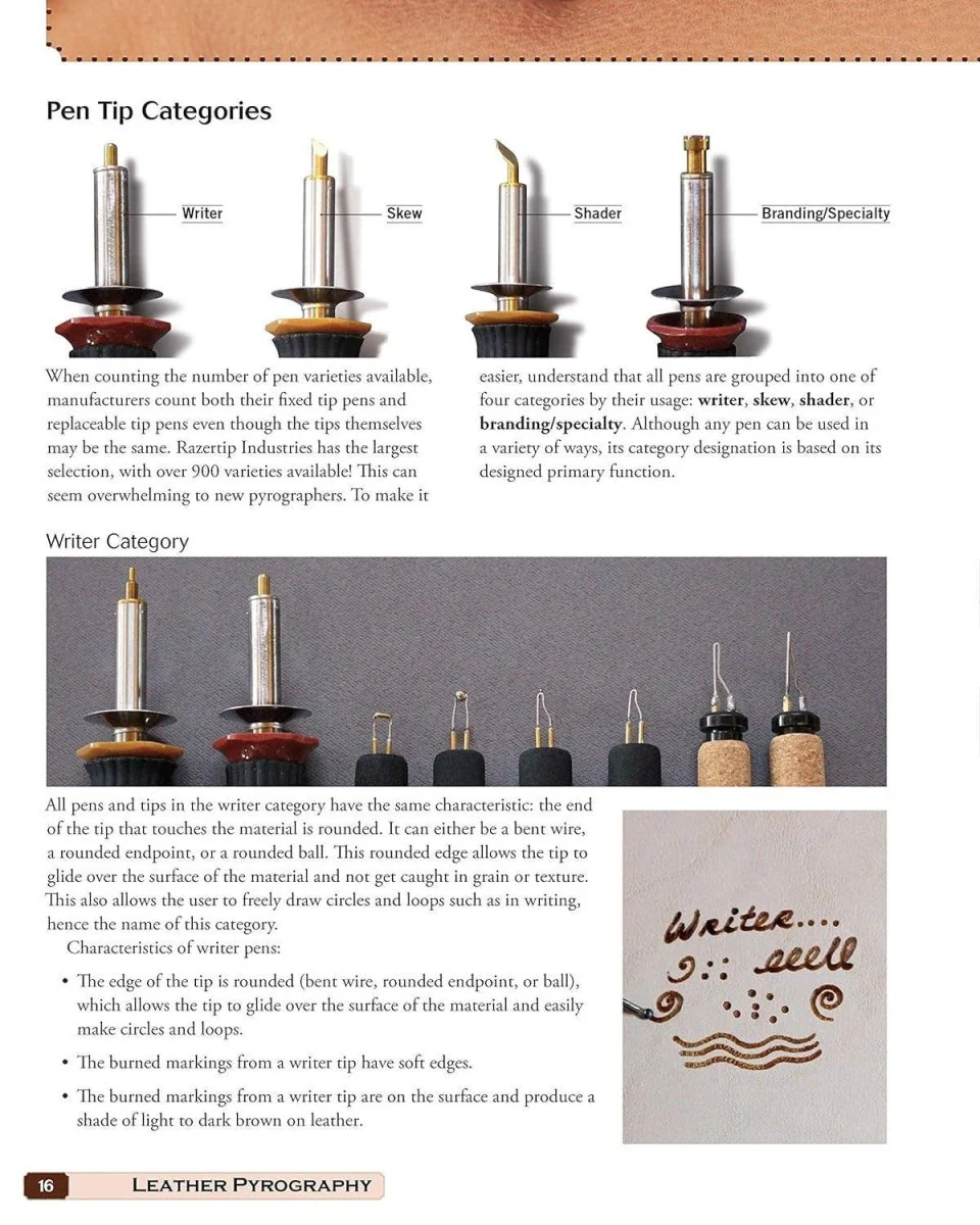 Fox Chapel Publishing - Leather Pyrography - A Beginner's Guide to Burning Designs - Image 4