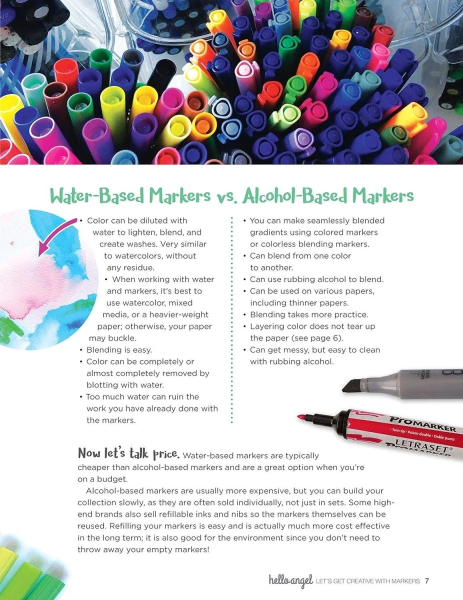 Fox Chapel Publishing - Let's Get Creative With Markers - A Comprehensive Guide - Image 2