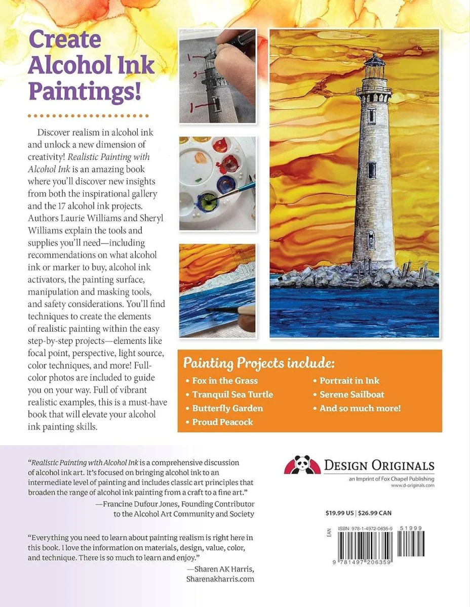 Fox Chapel Publishing - Realistic Painting with Alcohol Ink -Intermediate & Advanced - Image 2