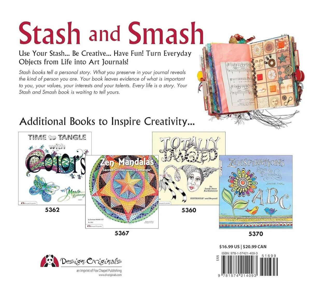 Fox Chapel Publishing - Stash & Smash: Art Journal Ideas - Image 2