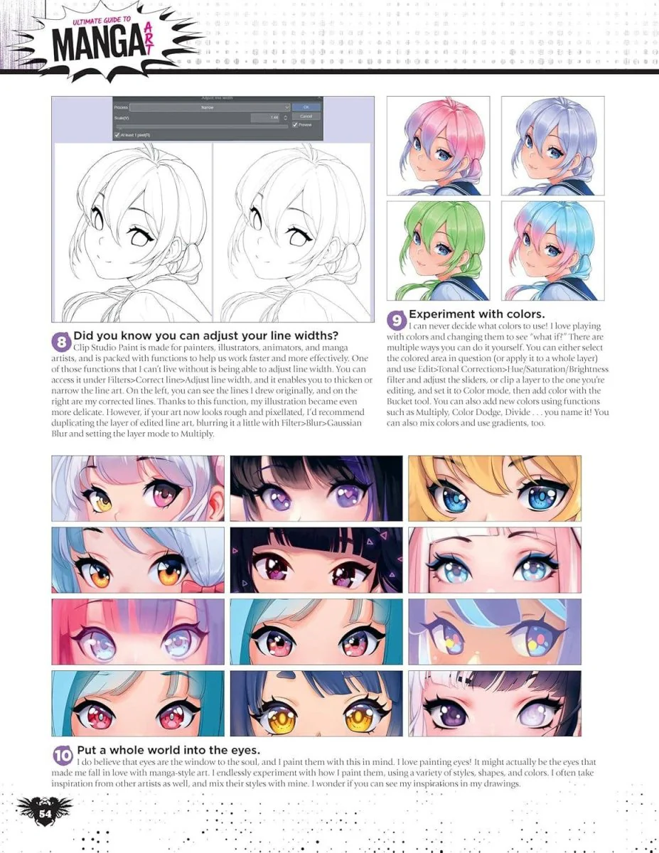 Fox Chapel Publishing - Ultimate Guide to Manga Art-Master the Modern Japanese Style - Image 6