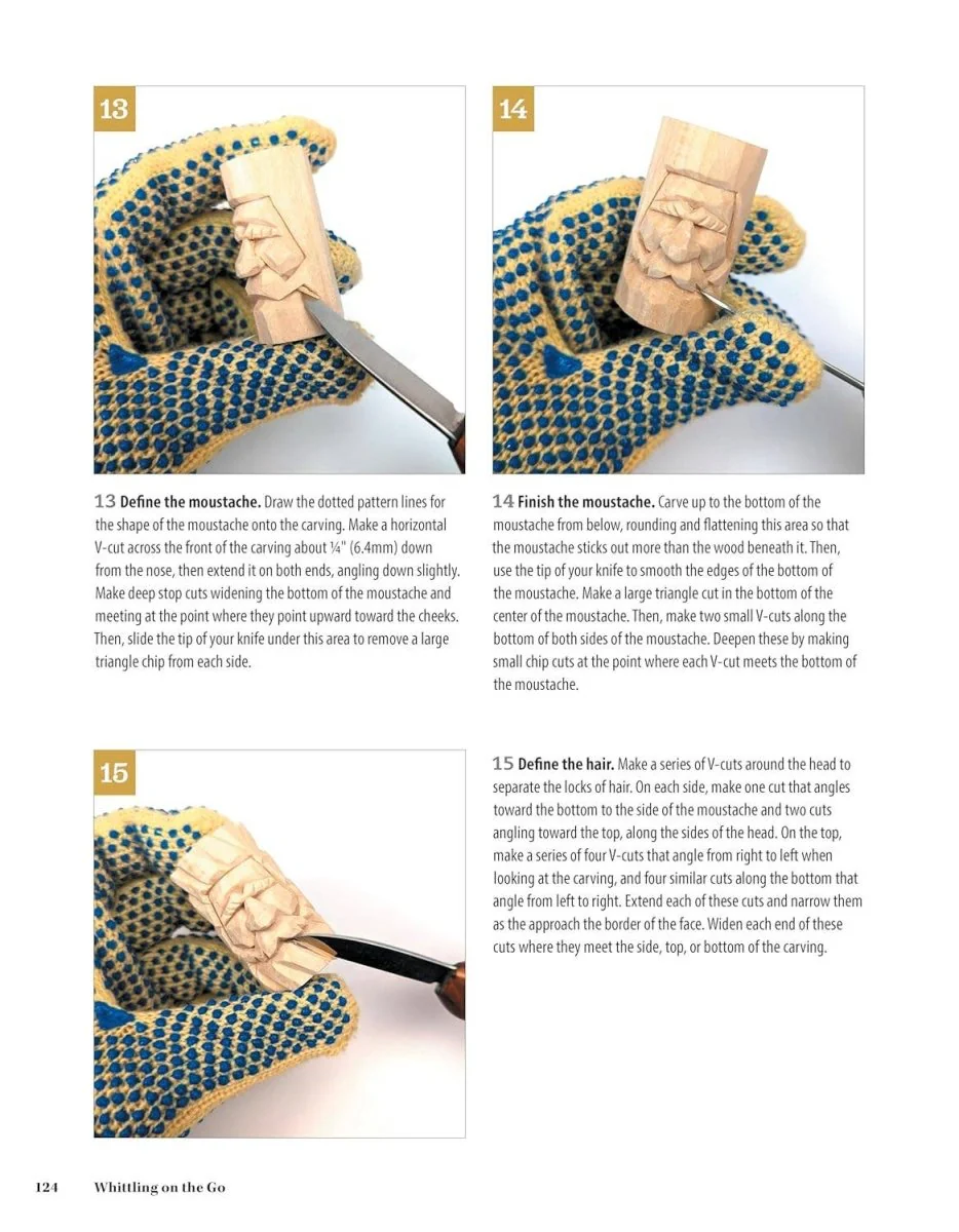 Fox Chapel Publishing - Whittling On the Go - 13 Easy-to-Learn Woodcarving Projects - Image 7