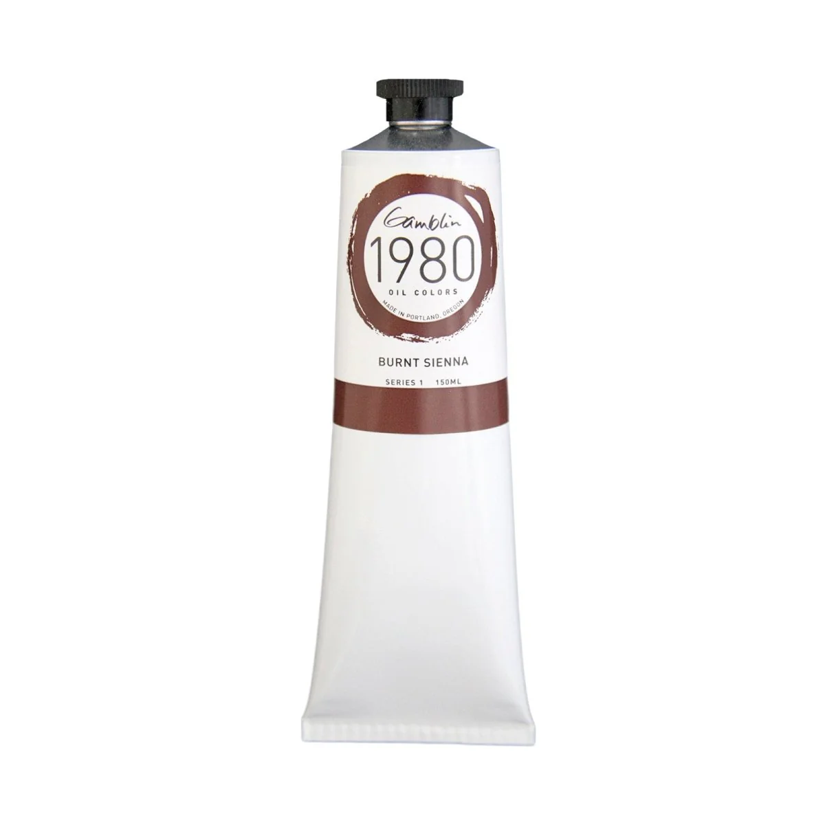 Gamblin 1980 Oil Color - 150ml - Burnt Sienna