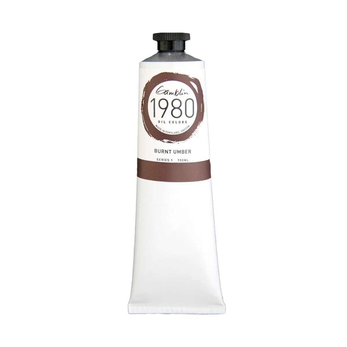 Gamblin 1980 Oil Color - 150ml - Burnt Umber