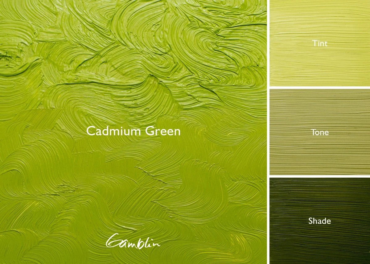 Gamblin 1980 Oil Color - 150ml - Cadmium Green - Image 2