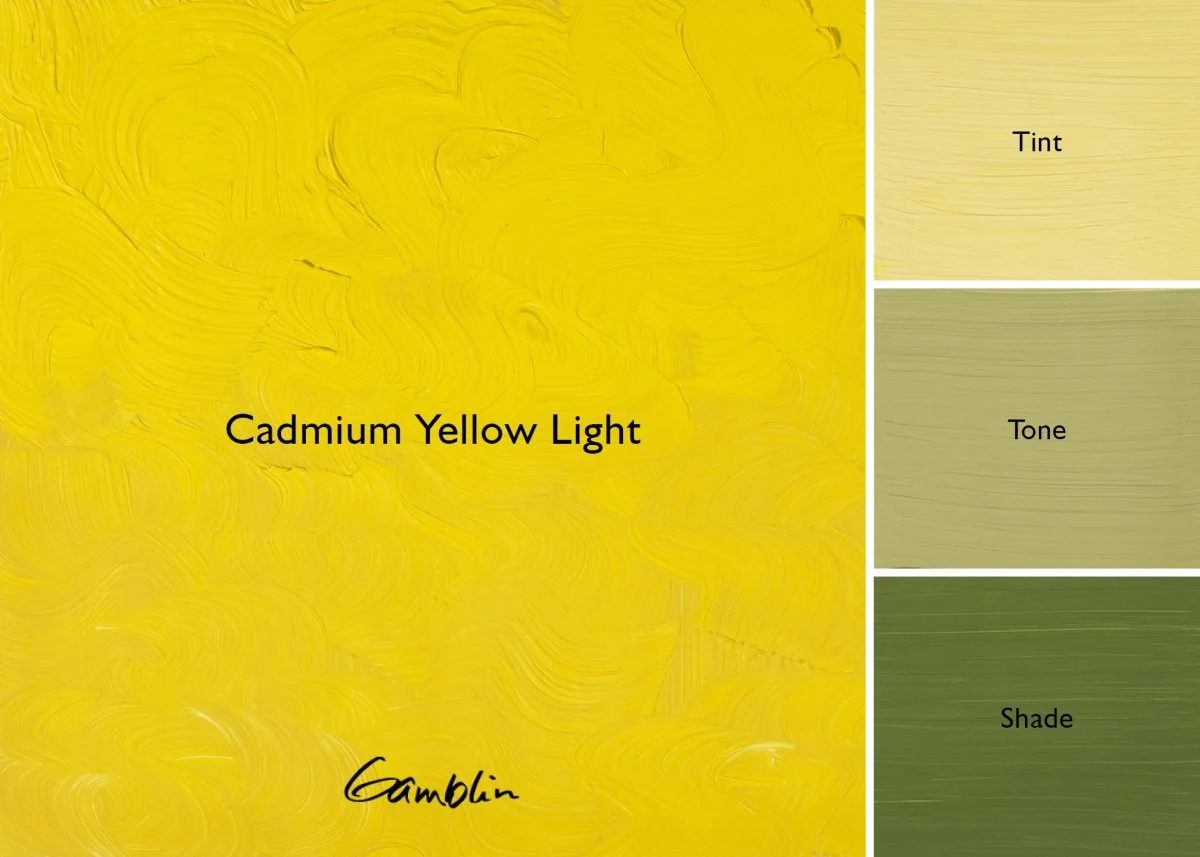 Gamblin 1980 Oil Color - 150ml - Cadmium Yellow Light - Image 2