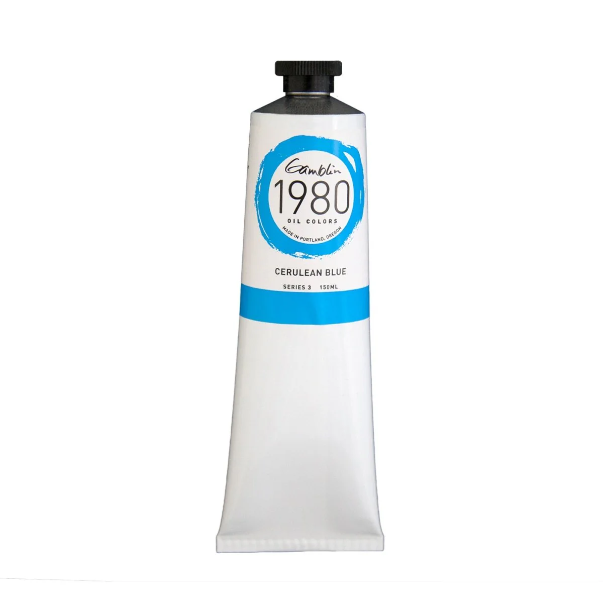 Gamblin 1980 Oil Color - 150ml - Cerulean Blue