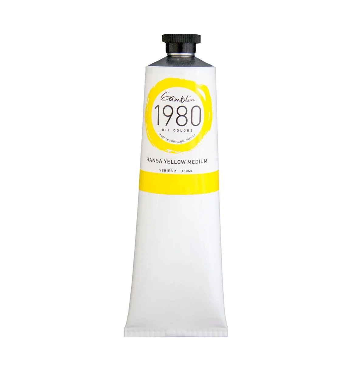 Gamblin 1980 Oil Color - 150ml - Hansa Yellow Medium