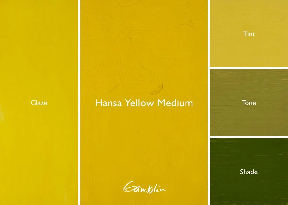 Gamblin 1980 Oil Color - 150ml - Hansa Yellow Medium - Image 2