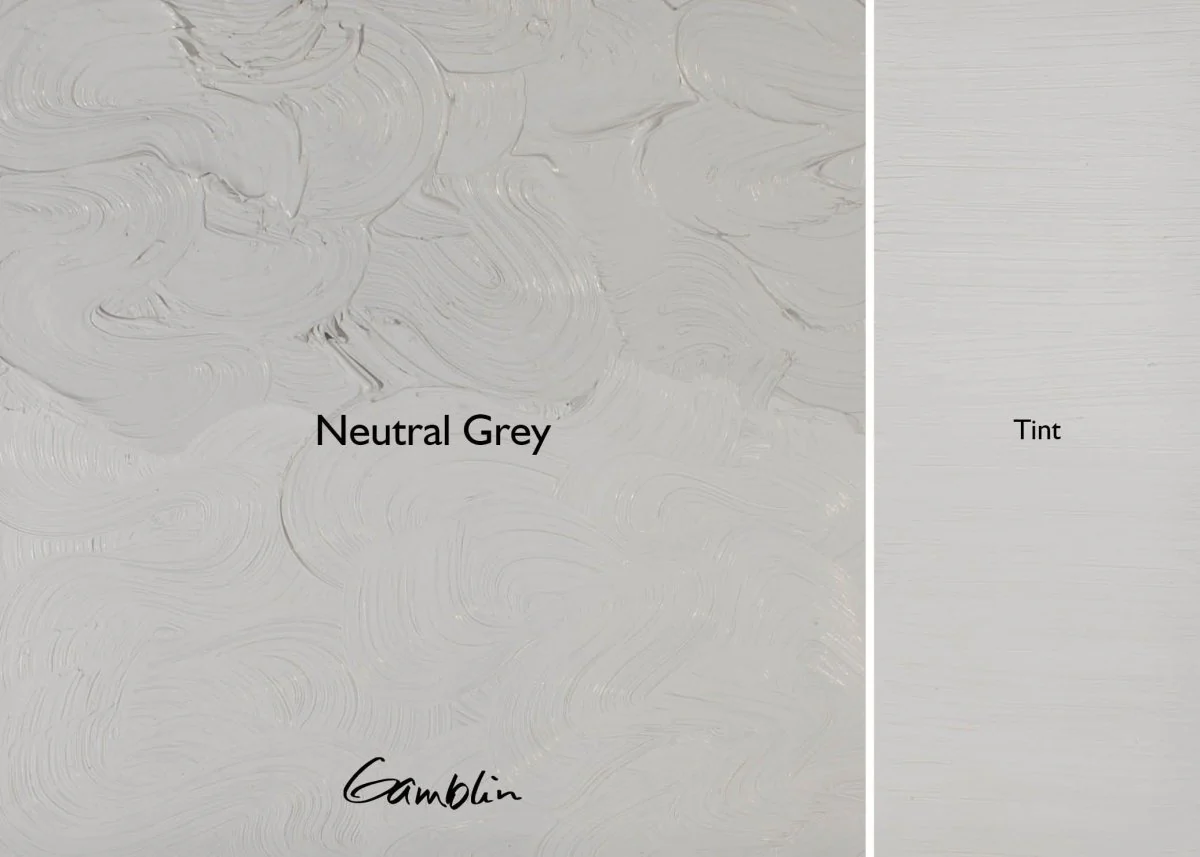 Gamblin 1980 Oil Color - 150ml - Neutral Gray - Image 2