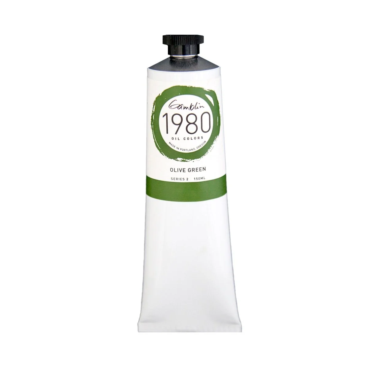 Gamblin 1980 Oil Color - 150ml - Olive Green