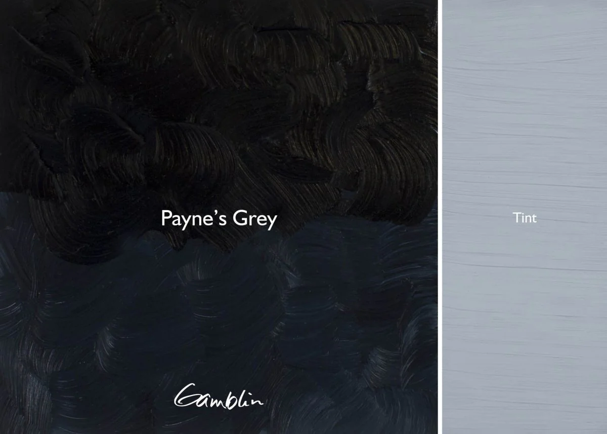 Gamblin 1980 Oil Color - 150ml - Paynes Gray - Image 2