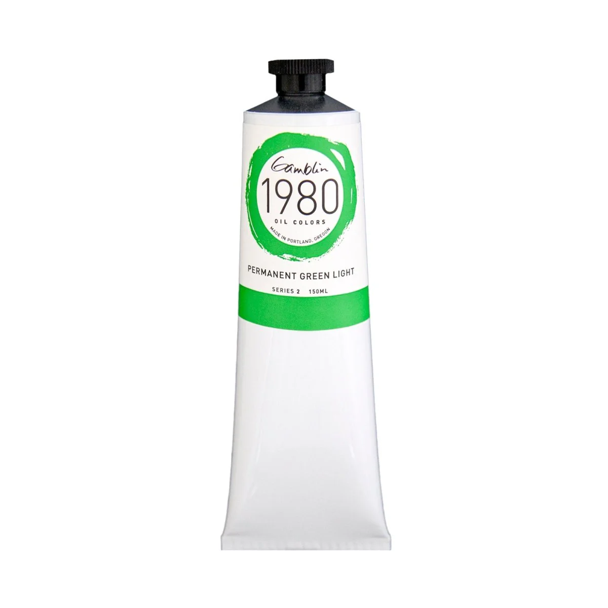 Gamblin 1980 Oil Color - 150ml - Permanent Green Light