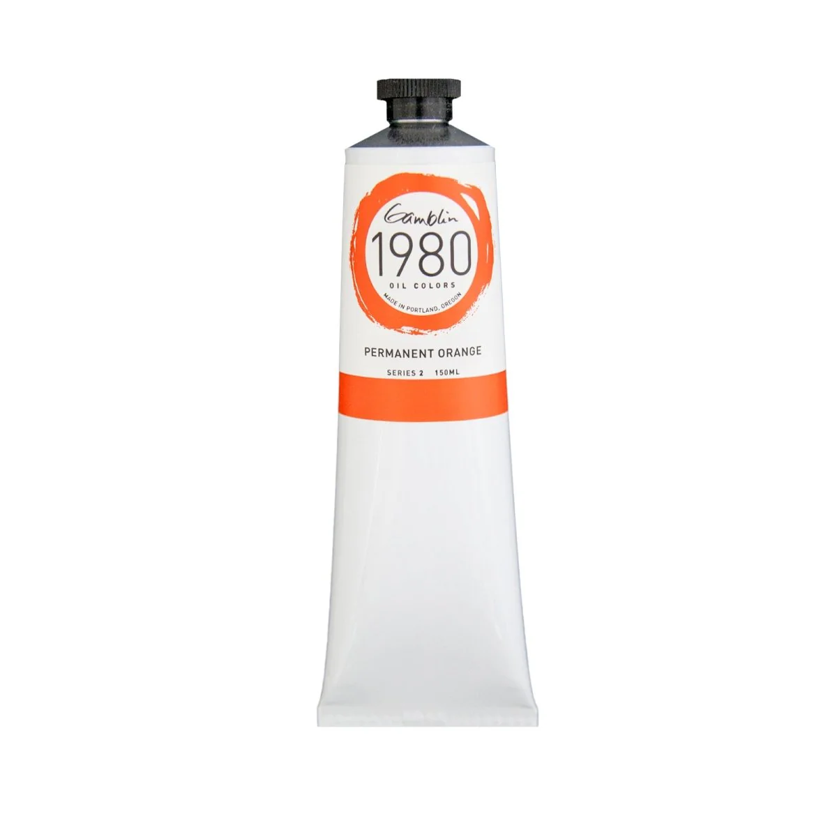 Gamblin 1980 Oil Color - 150ml - Permanent Orange