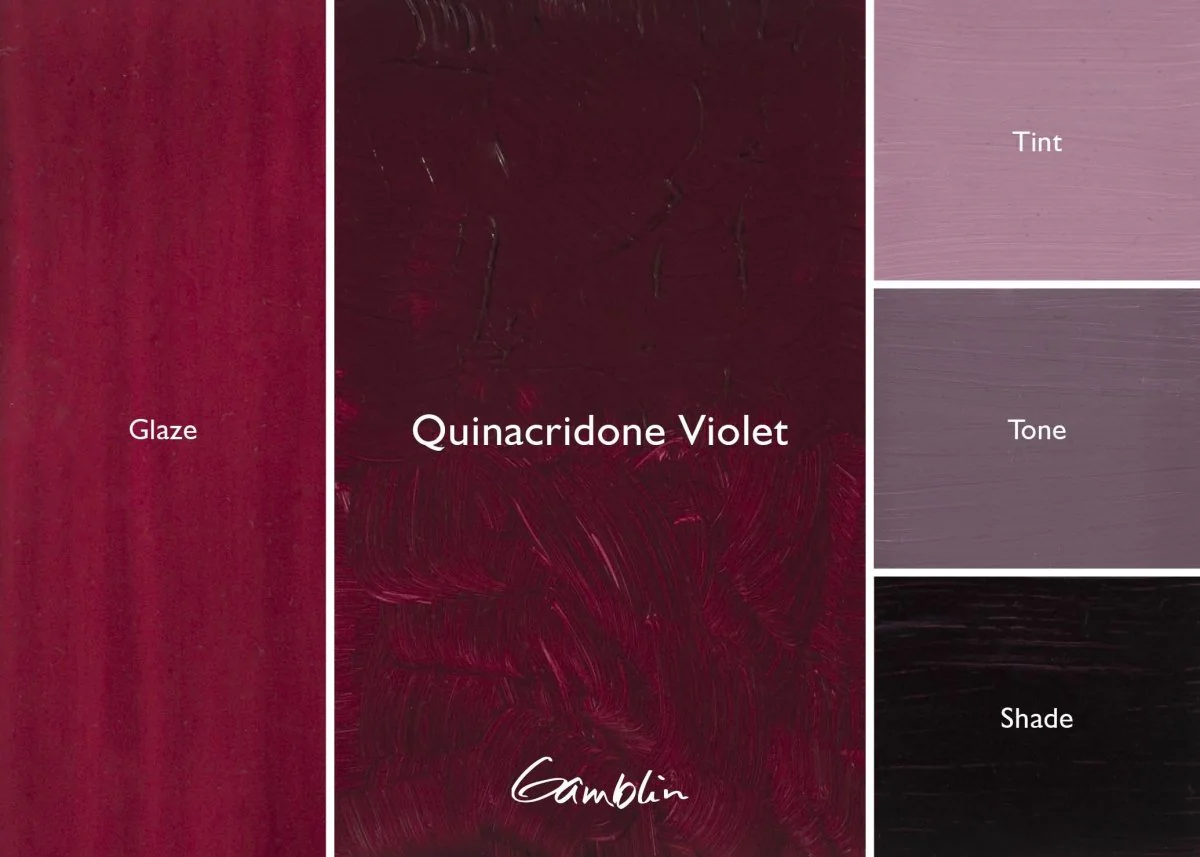Gamblin 1980 Oil Color - 150ml - Quinadridone Violet - Image 2