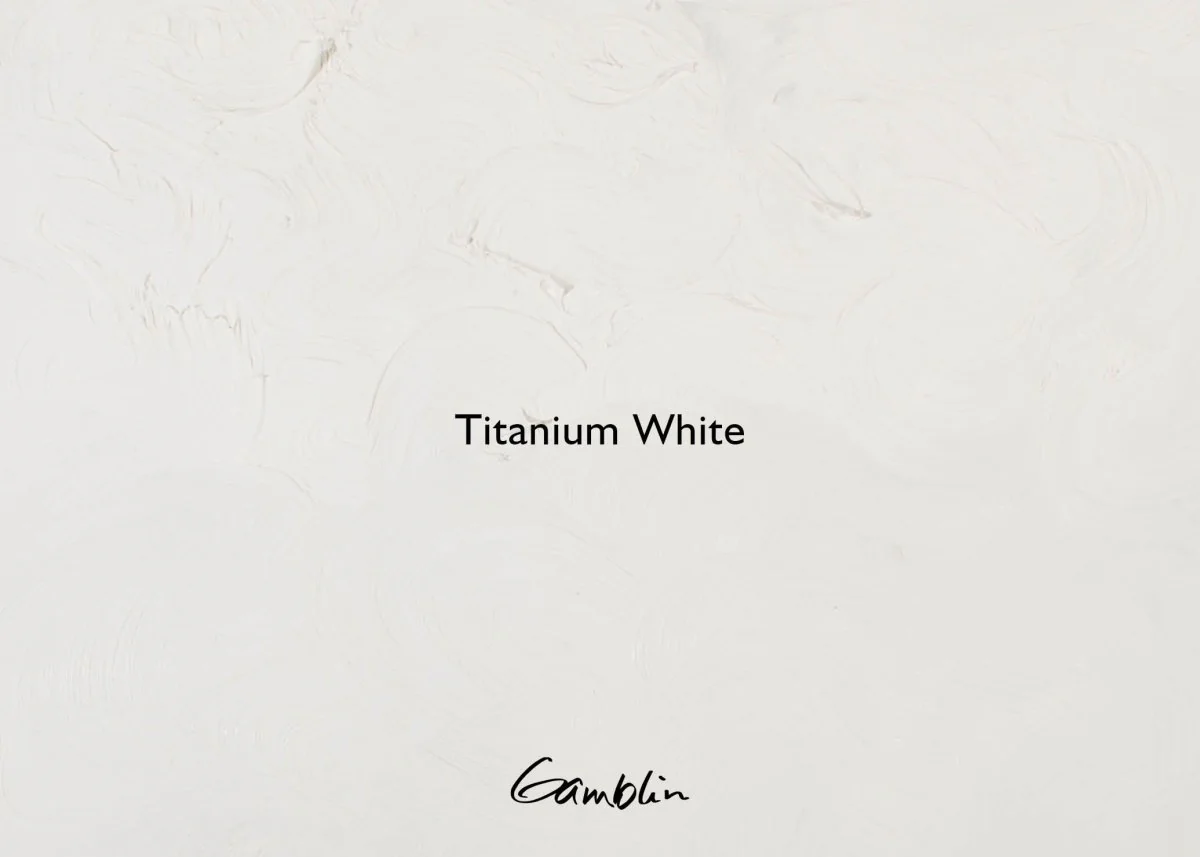 Gamblin 1980 Oil Color - 150ml - Titanium White - Image 2