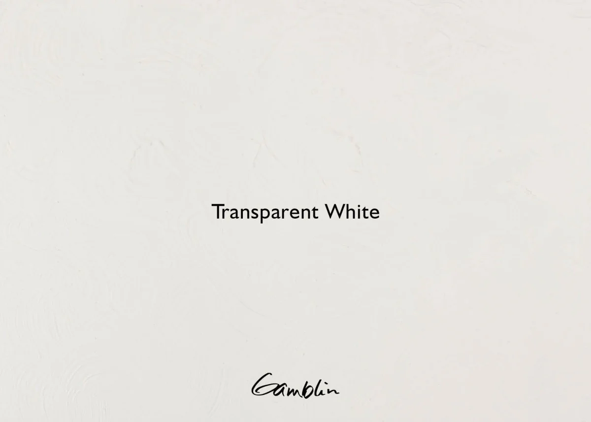 Gamblin 1980 Oil Color - 150ml - Transparent White - Image 2
