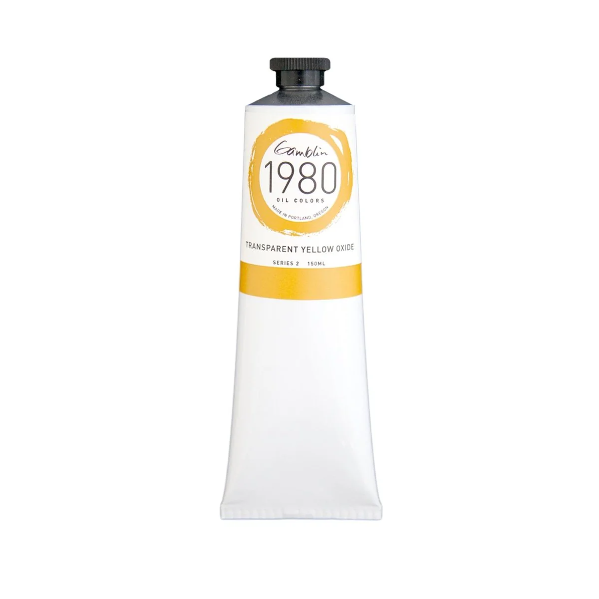 Gamblin 1980 Oil Color - 150ml - Transparent Yellow Oxide