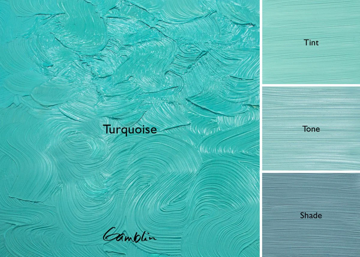 Gamblin 1980 Oil Color - 150ml - Turquoise - Image 2