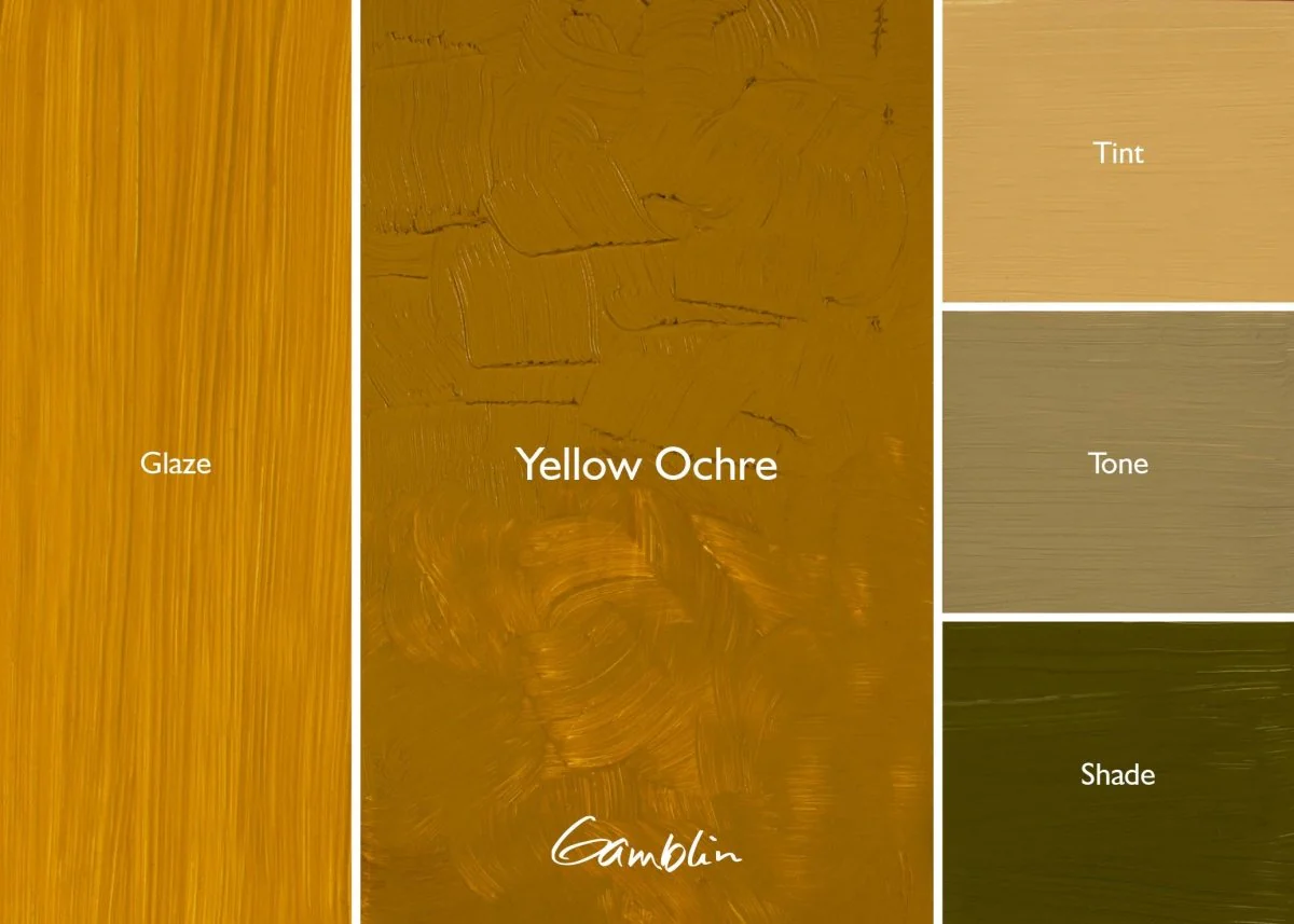 Gamblin 1980 Oil Color - 150ml - Yellow Ochre - Image 2