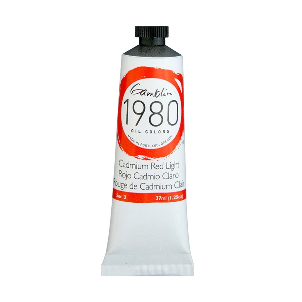 Gamblin 1980 Oil Color - 37ml - Cadmium Red Light