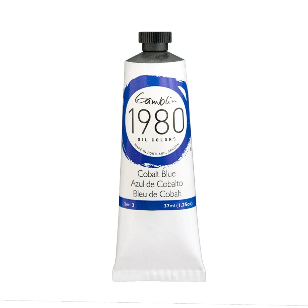 Gamblin 1980 Oil Color - 37ml - Cobalt Blue