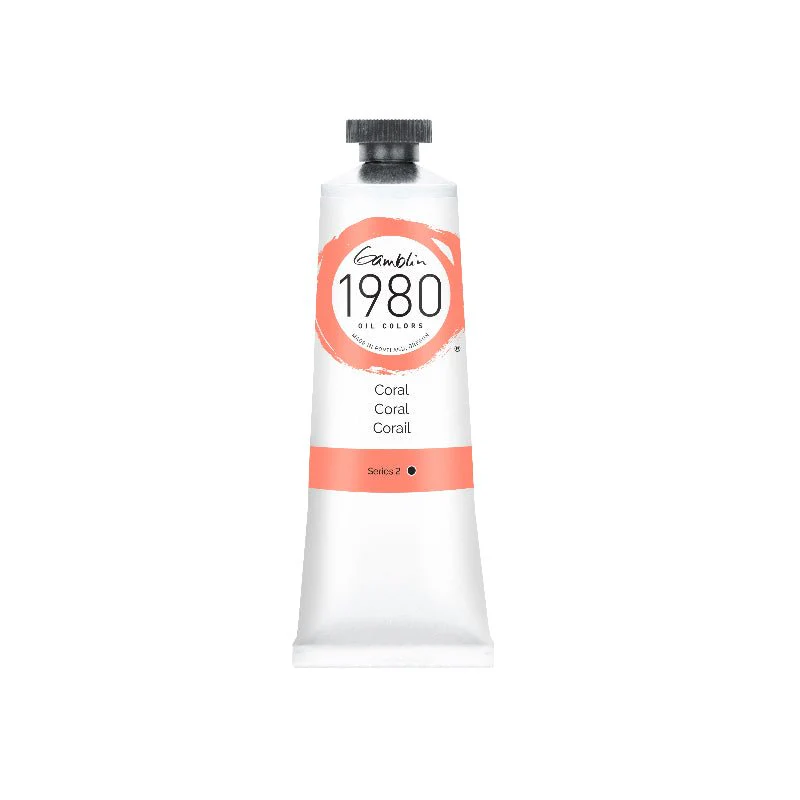 Gamblin 1980 Oil Color - 37ml - Coral