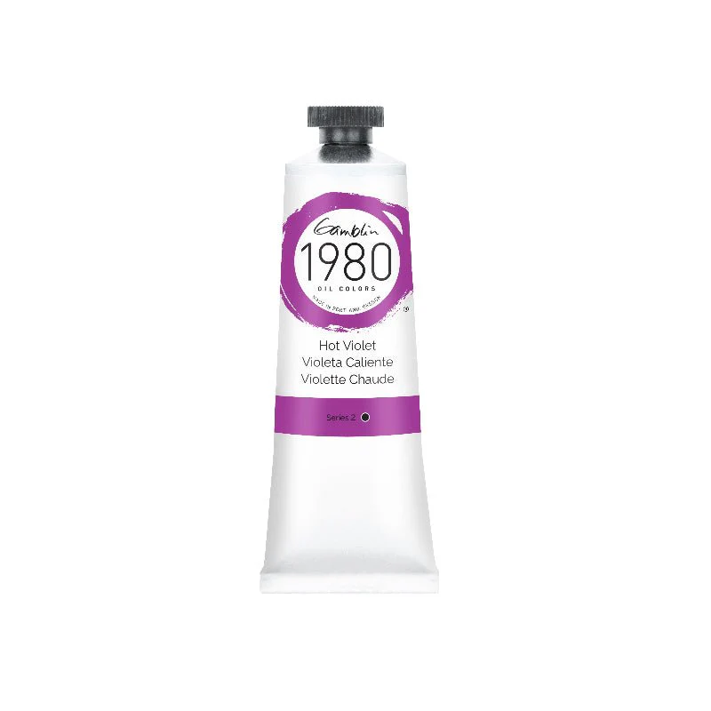 Gamblin 1980 Oil Color - 37ml - Hot Violet