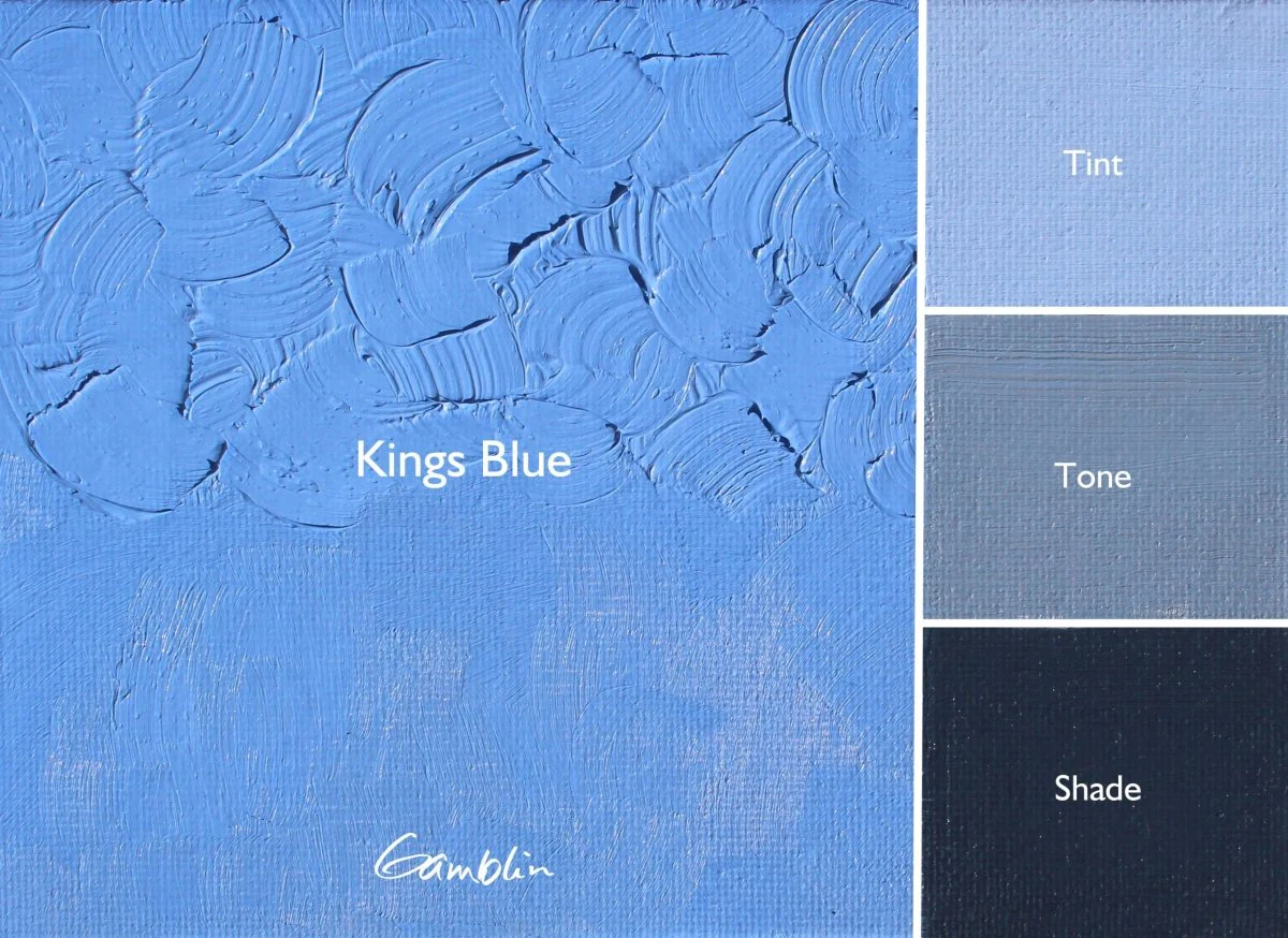 Gamblin 1980 Oil Color - 37ml - Kings Blue - Image 2