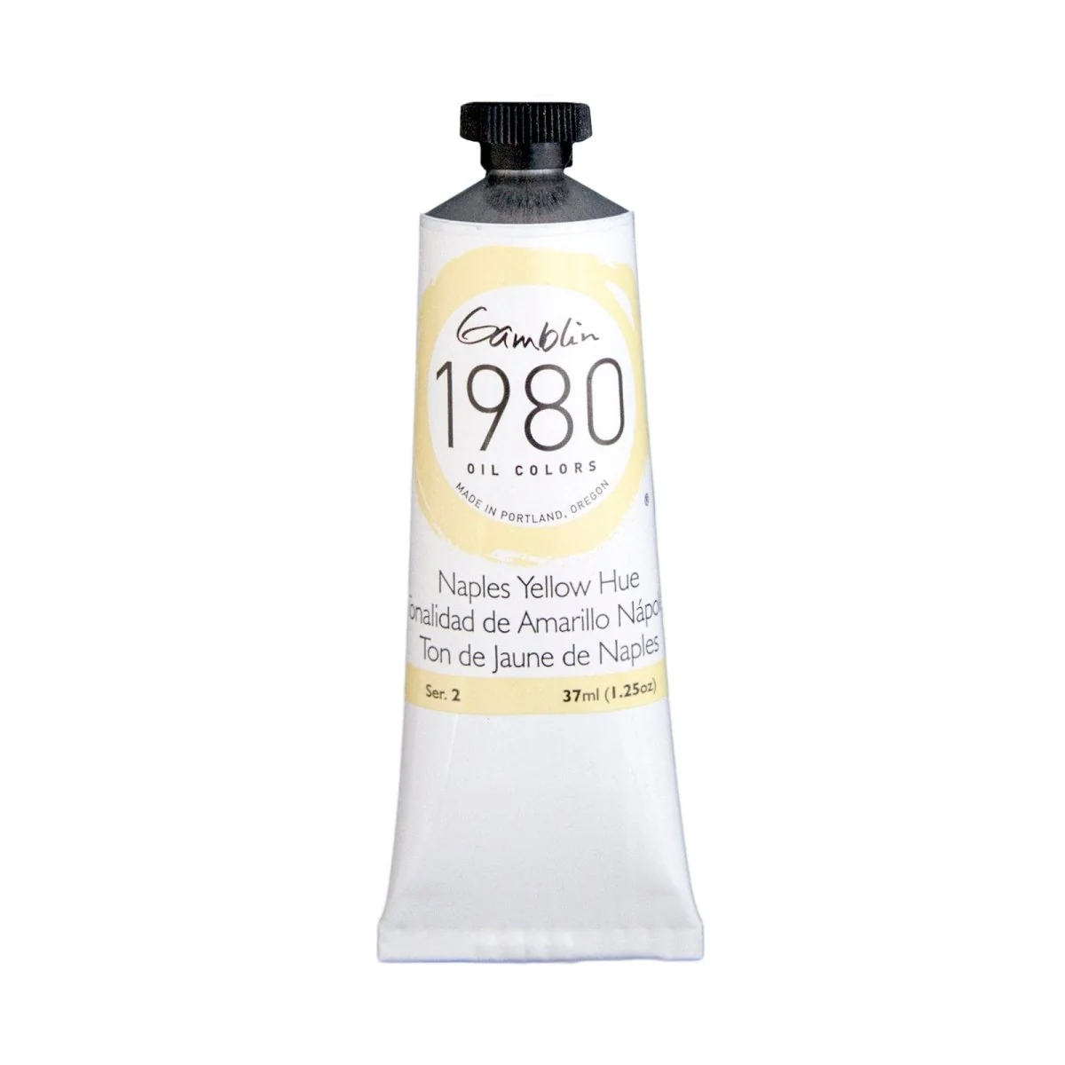 Gamblin 1980 Oil Color - 37ml - Naples Yellow Hue