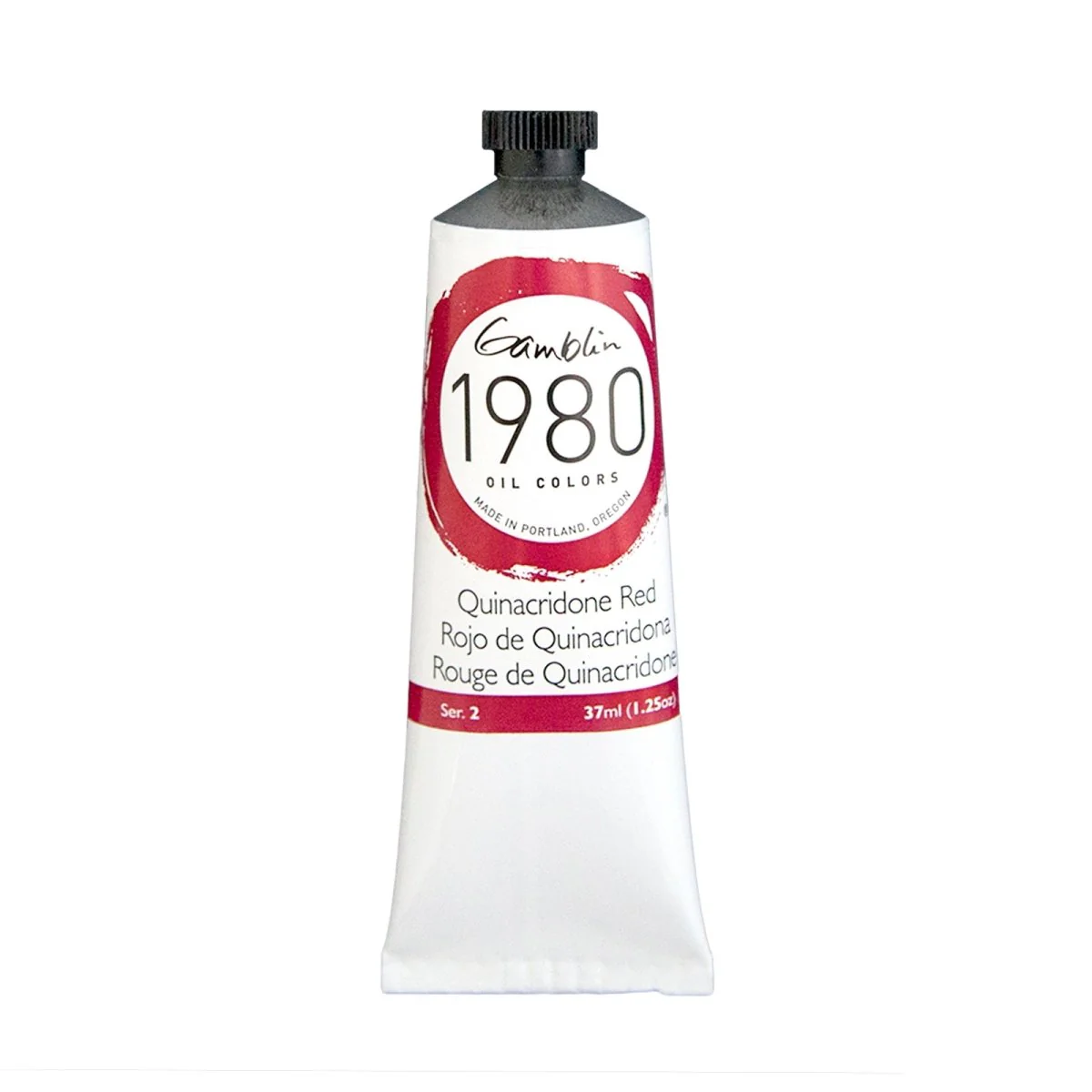 Gamblin 1980 Oil Color - 37ml - Quinacridone Red