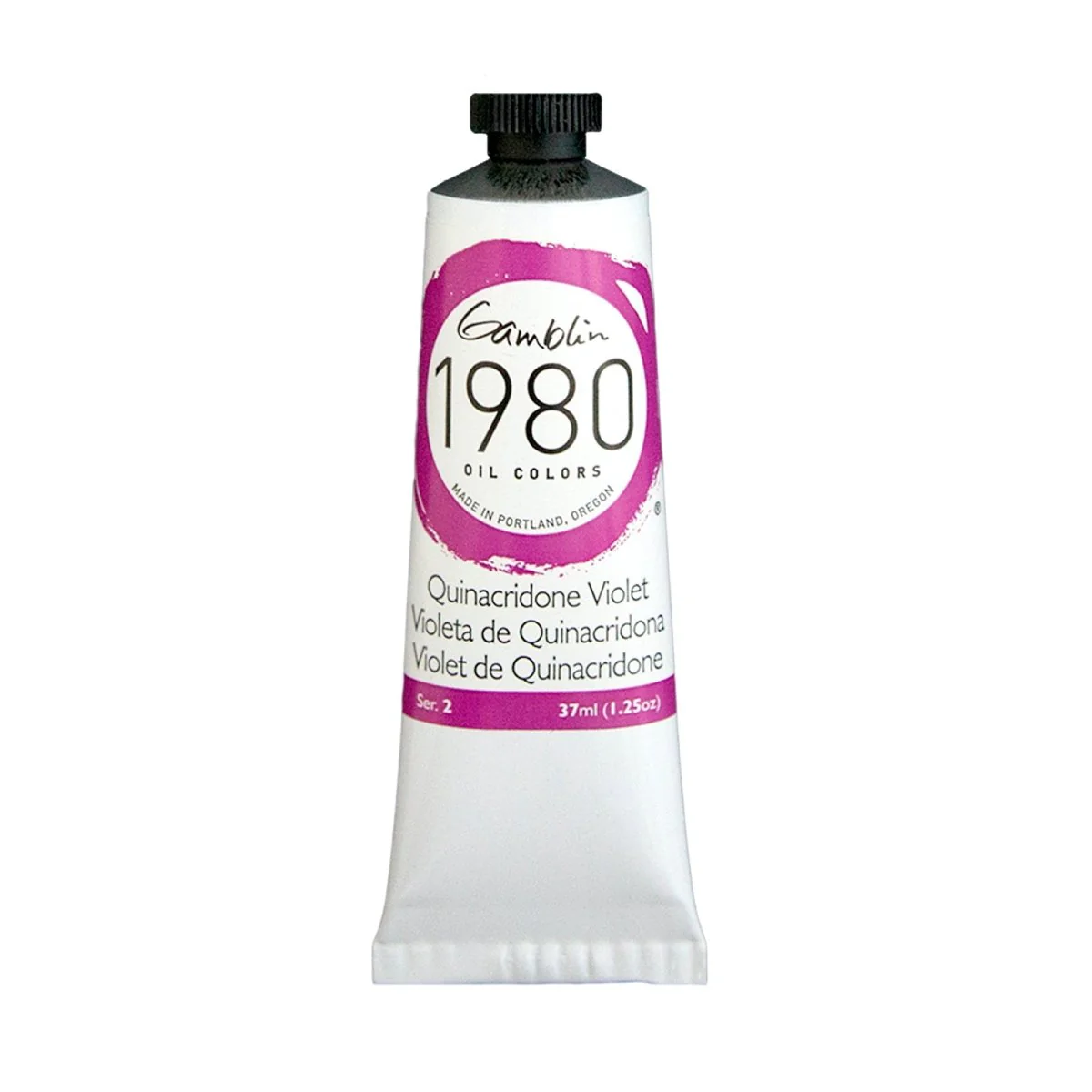 Gamblin 1980 Oil Color - 37ml - Quinacridone Violet
