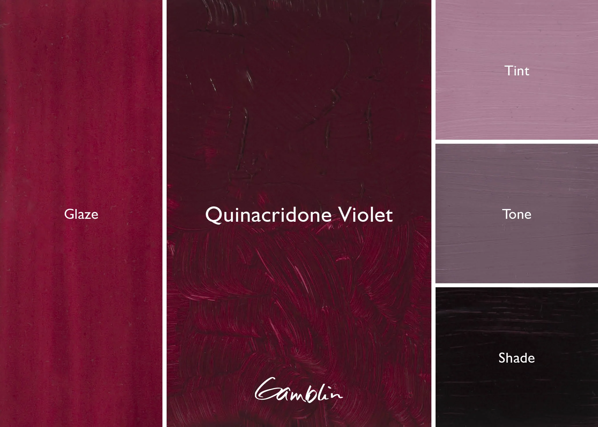 Gamblin 1980 Oil Color - 37ml - Quinacridone Violet - Image 2