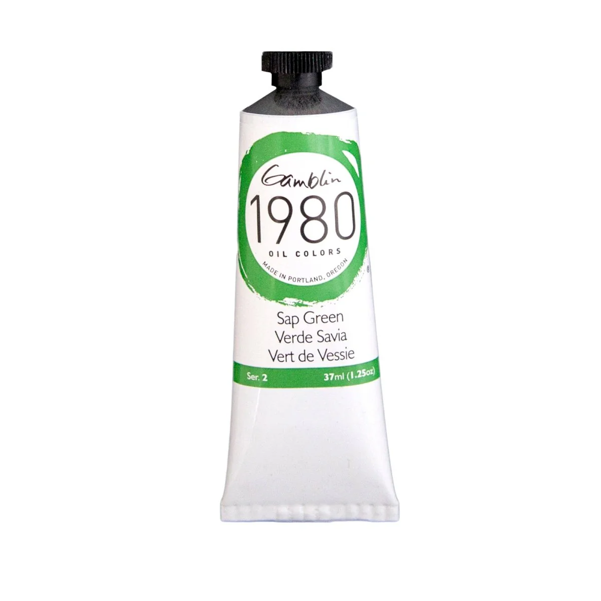 Gamblin 1980 Oil Color - 37ml - Sap Green