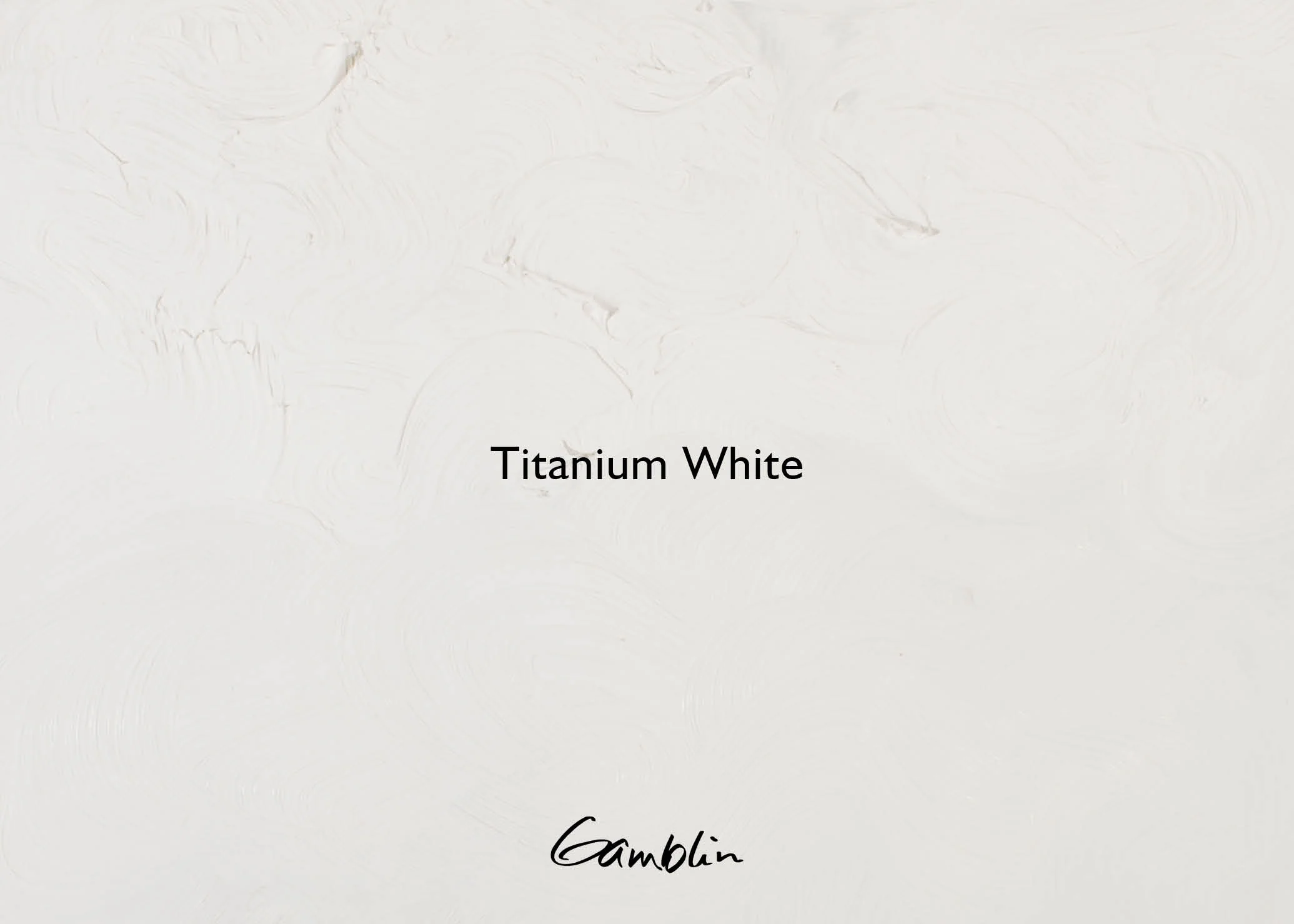 Gamblin 1980 Oil Color - 37ml - Titanium White - Image 2