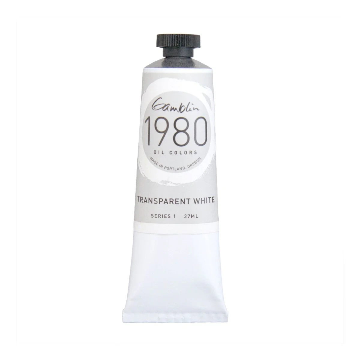 Gamblin 1980 Oil Color - 37ml - Transparent White