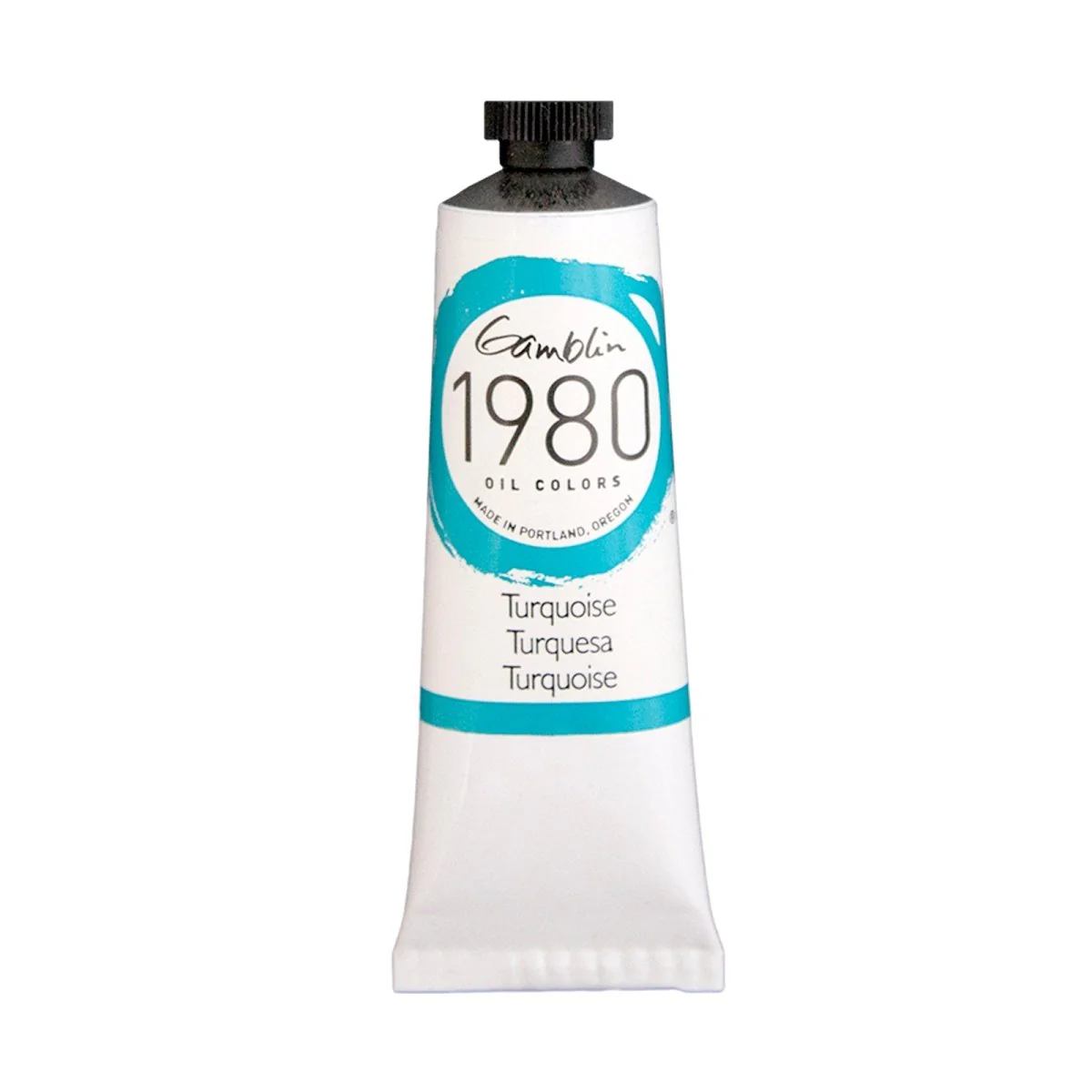 Gamblin 1980 Oil Color - 37ml - Turquoise