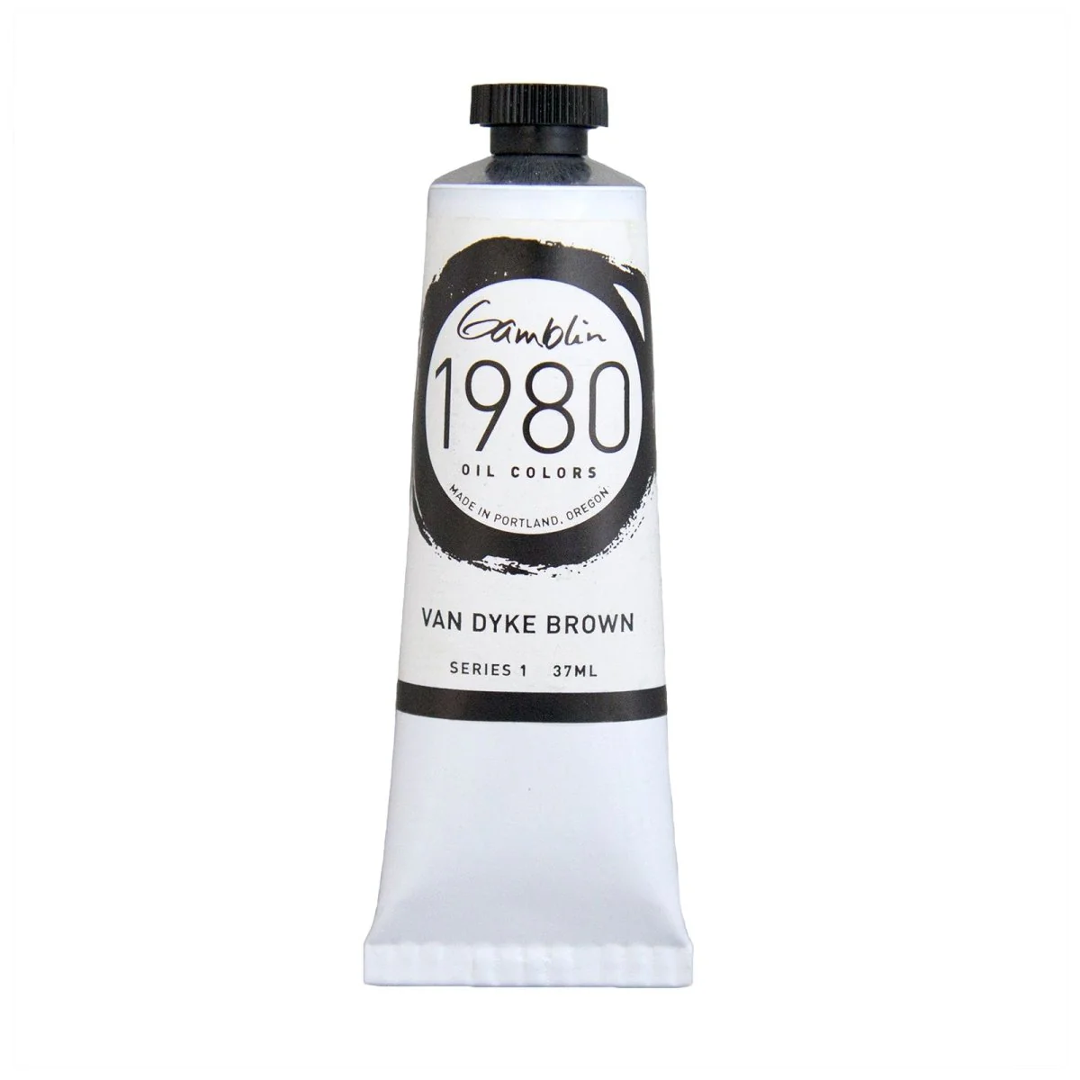 Gamblin 1980 Oil Color - 37ml - Van Dyke Brown
