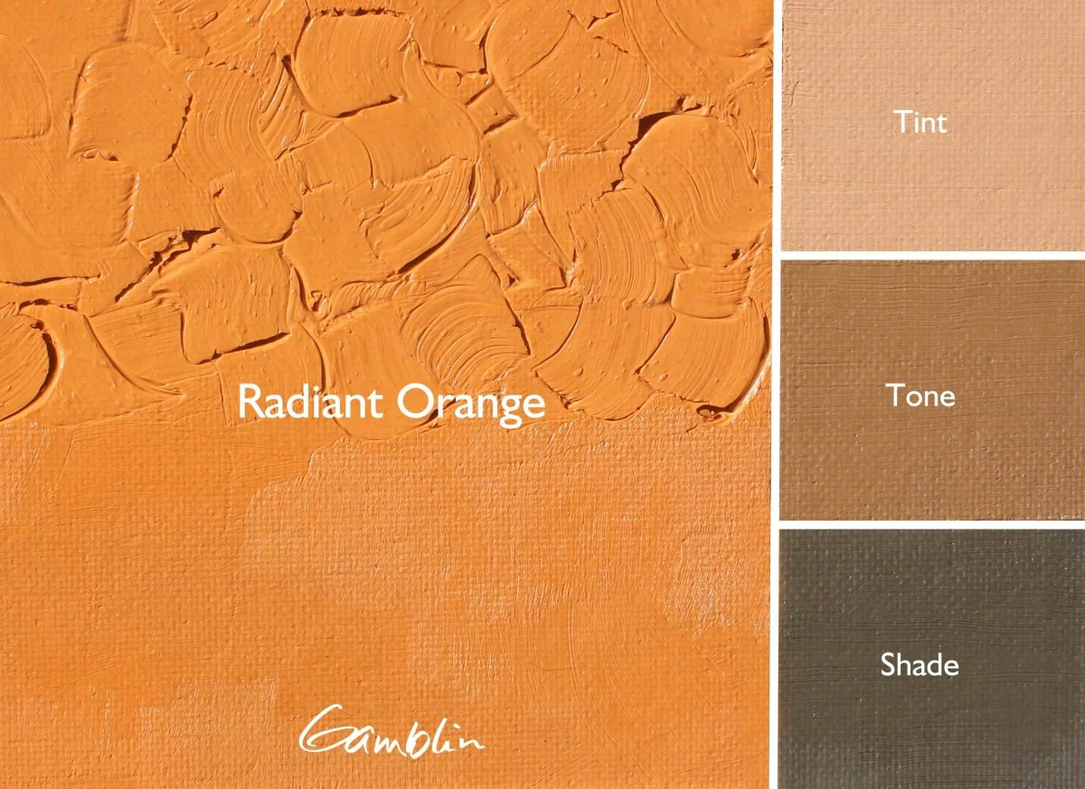 Gamblin Artist's Oil Colors Radiant Orange 37 ml - Image 2