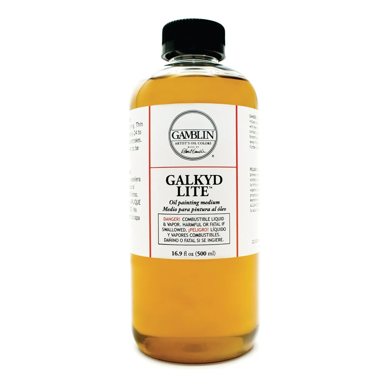 Gamblin Galkyd Lite 16.9 fl. ounce (500 ml)