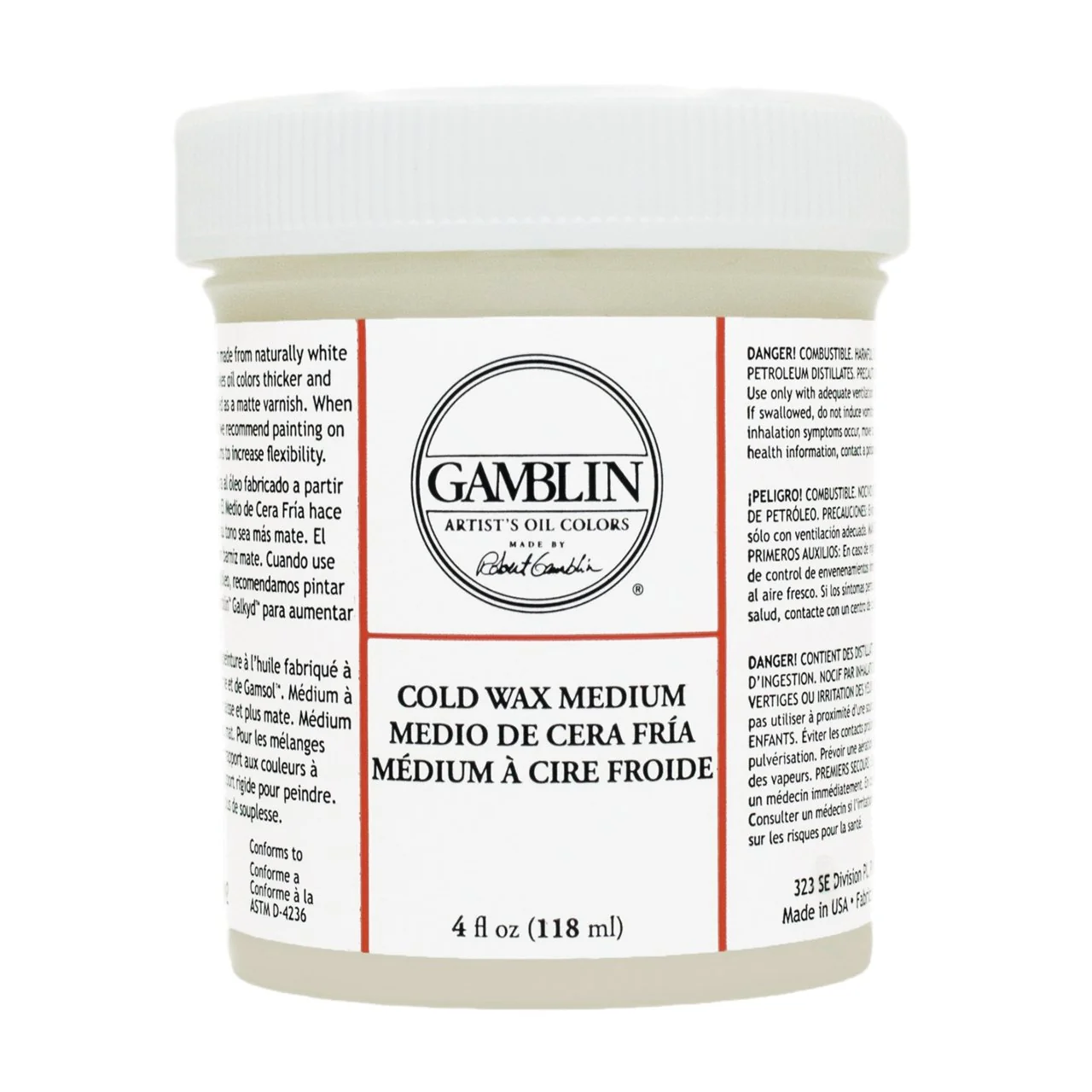 Gamblin Cold Wax Medium 4 oz.