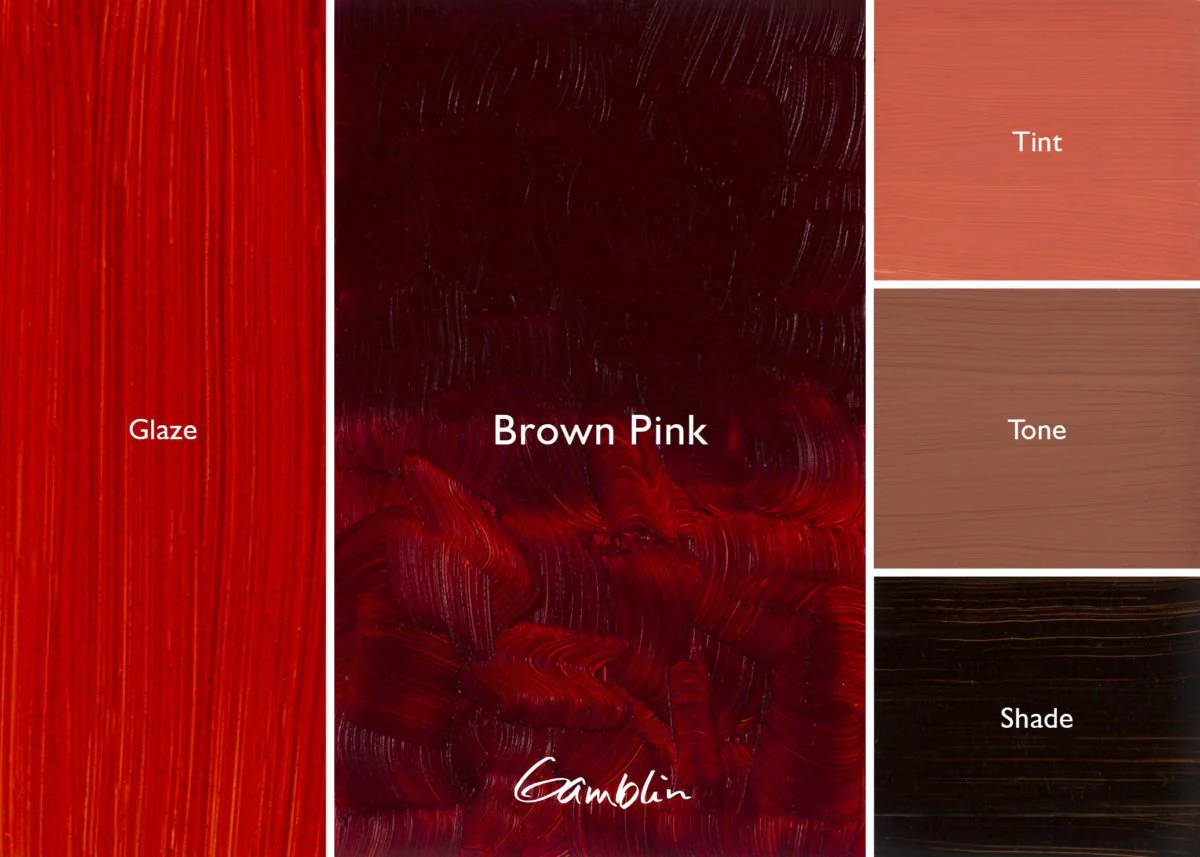 Gamblin Artist's Oil Colors Brown Pink 37 ml - Image 2