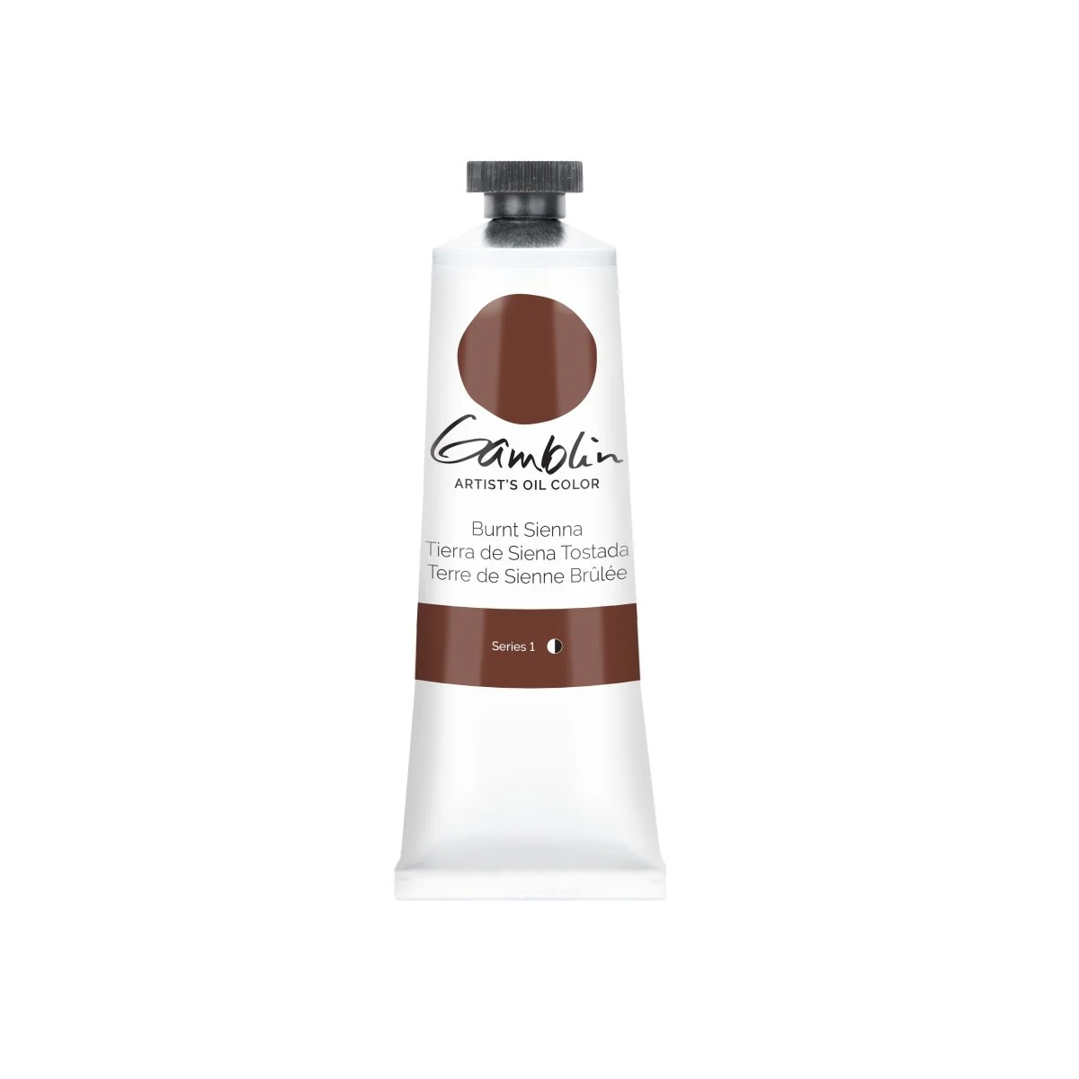 Gamblin Artist's Oil Colors Burnt Sienna 37 ml